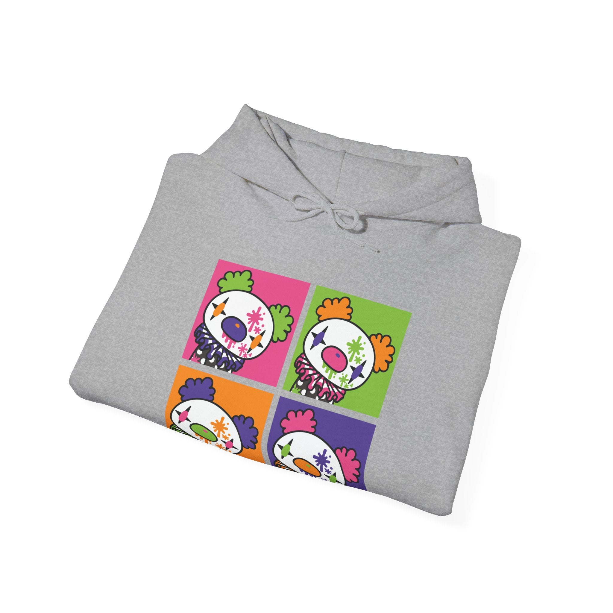 Gloomy Clown Multicolor Hoodie